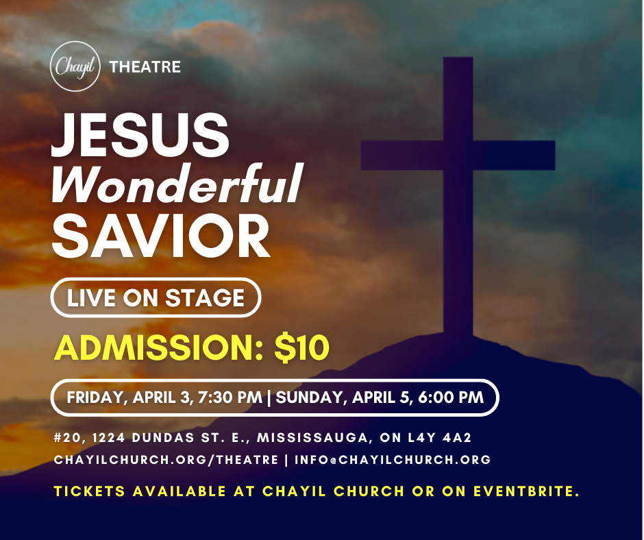 Chayil Theatre - Easter Facebook