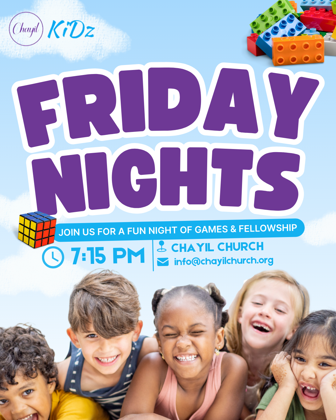 Copy of Chayil Church - social size graphic