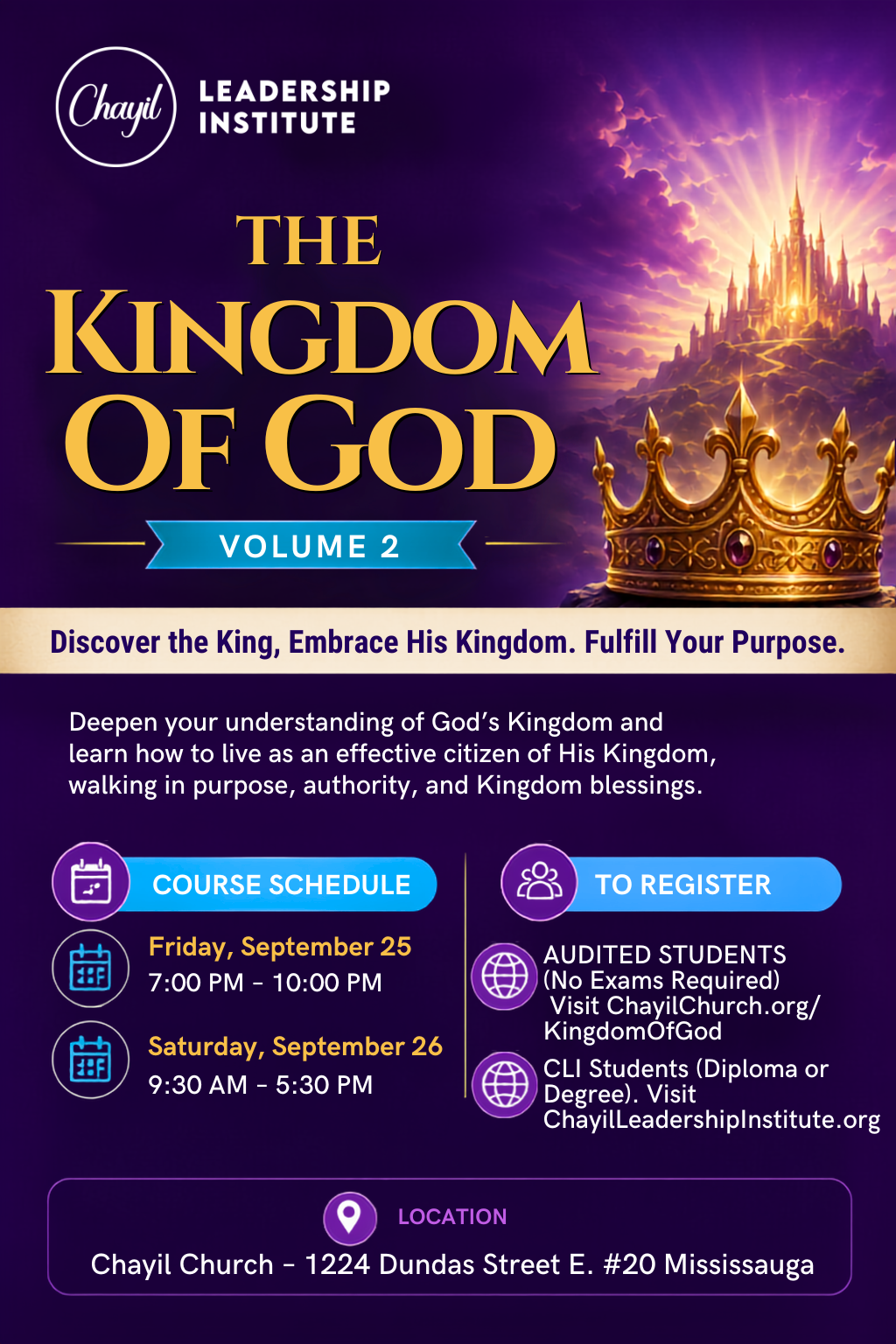 Kingdom of God Volume 2 Flyer (3)