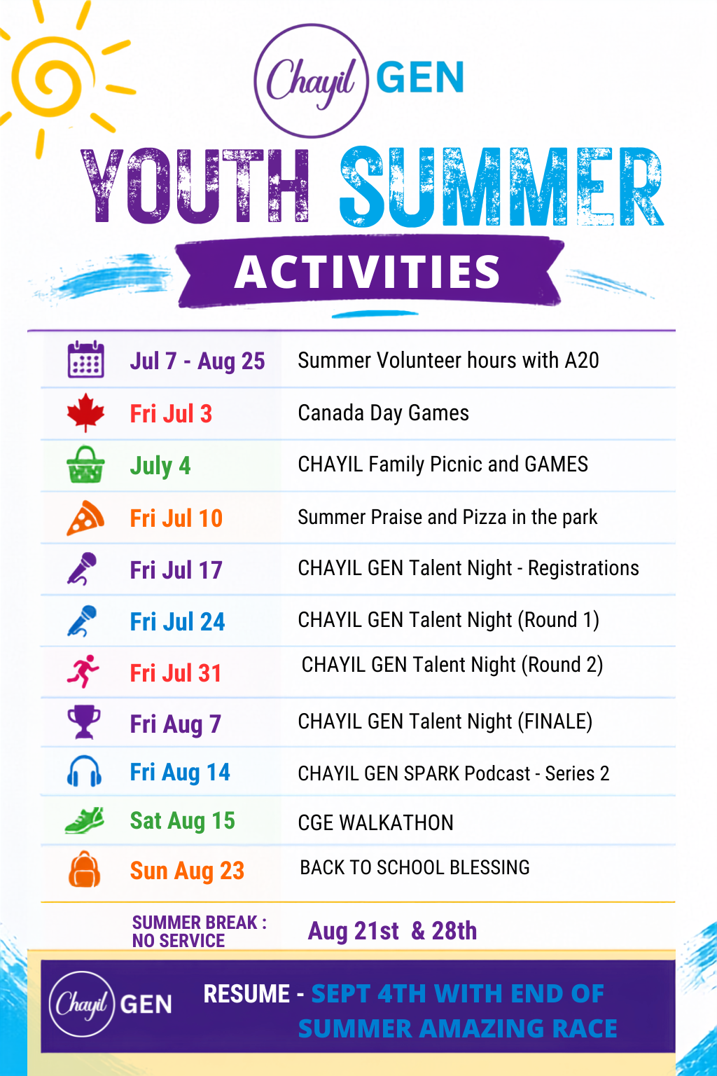 A4 Chayil Gen Youth Summer Activities 2026 (1)